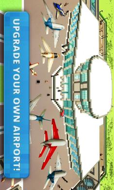 机场世界飞行模拟器和机场大楼